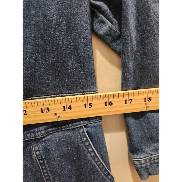 BODEN 'CORALINE' DRESS (W0392) - MID VINTAGE BLUE DENIM 3/4 length sleeve Pocket - Picture 8 of 8